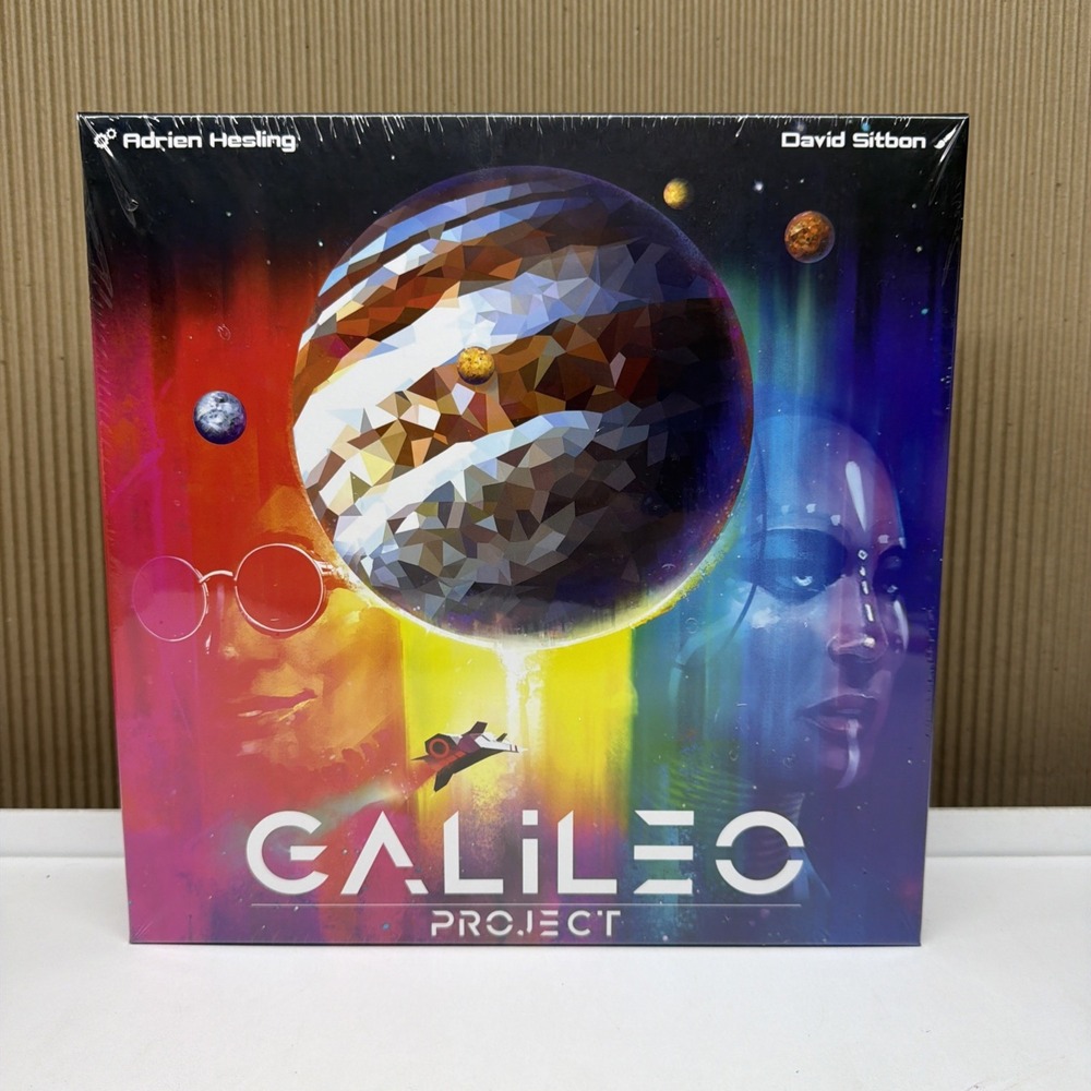 Galileo Project - Sci-Fi Board Game Mars & Space Strategy Euro New Sealed Game.